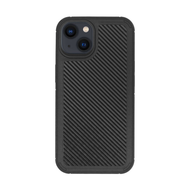 Zwart Carbon hoesje iPhone 13