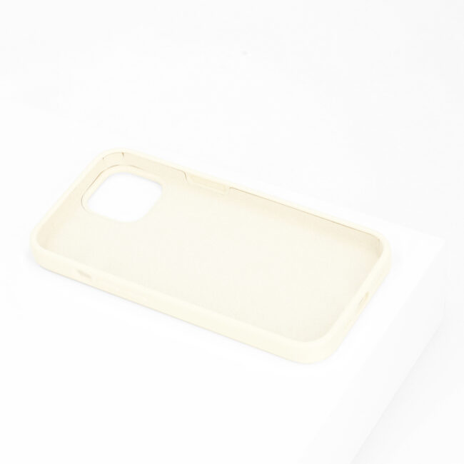 Wit siliconen back cover iphone 13