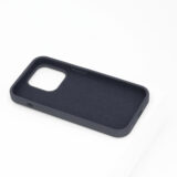 donkerblauw siliconen back cover iPhone 14 pro