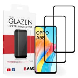 Screenprotector OPPO A58 full cover