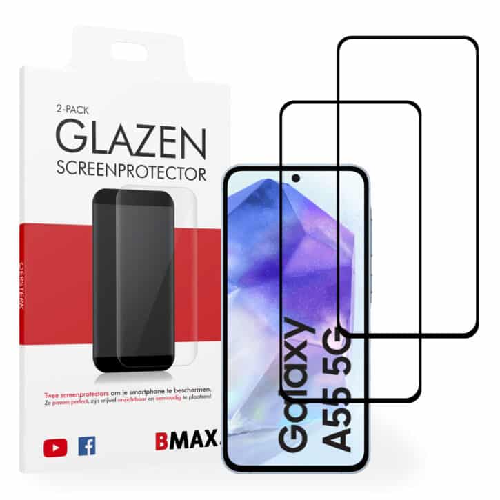 Samsung Galaxy A55 screenprotector full cover