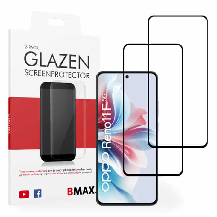 Screenprotector OPPO Reno 11 F full cover