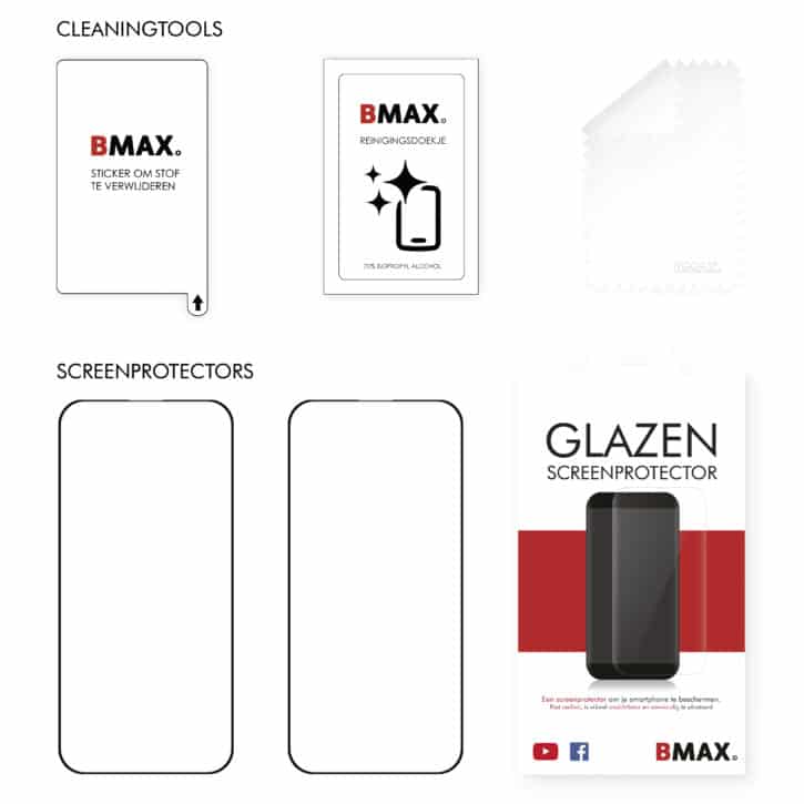 iphone 17 screenprotectors 2 pack full cover
