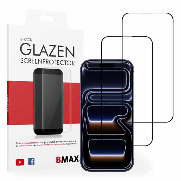 iphone 17 Pro Max screenprotectors 2 pack full cover