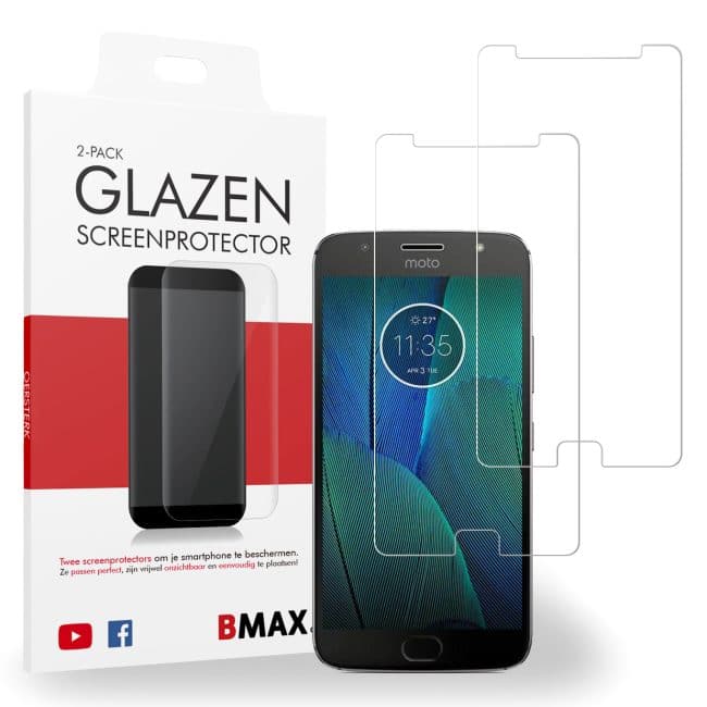 Motorola Moto G5s Plus glazen screenprotector