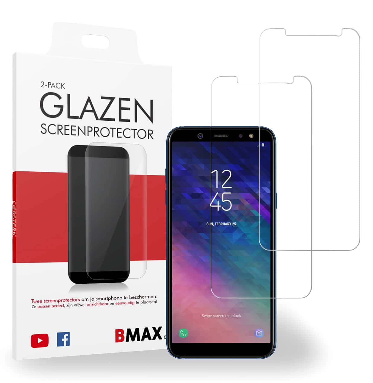 Samsung Galaxy A6 Plus screenprotector