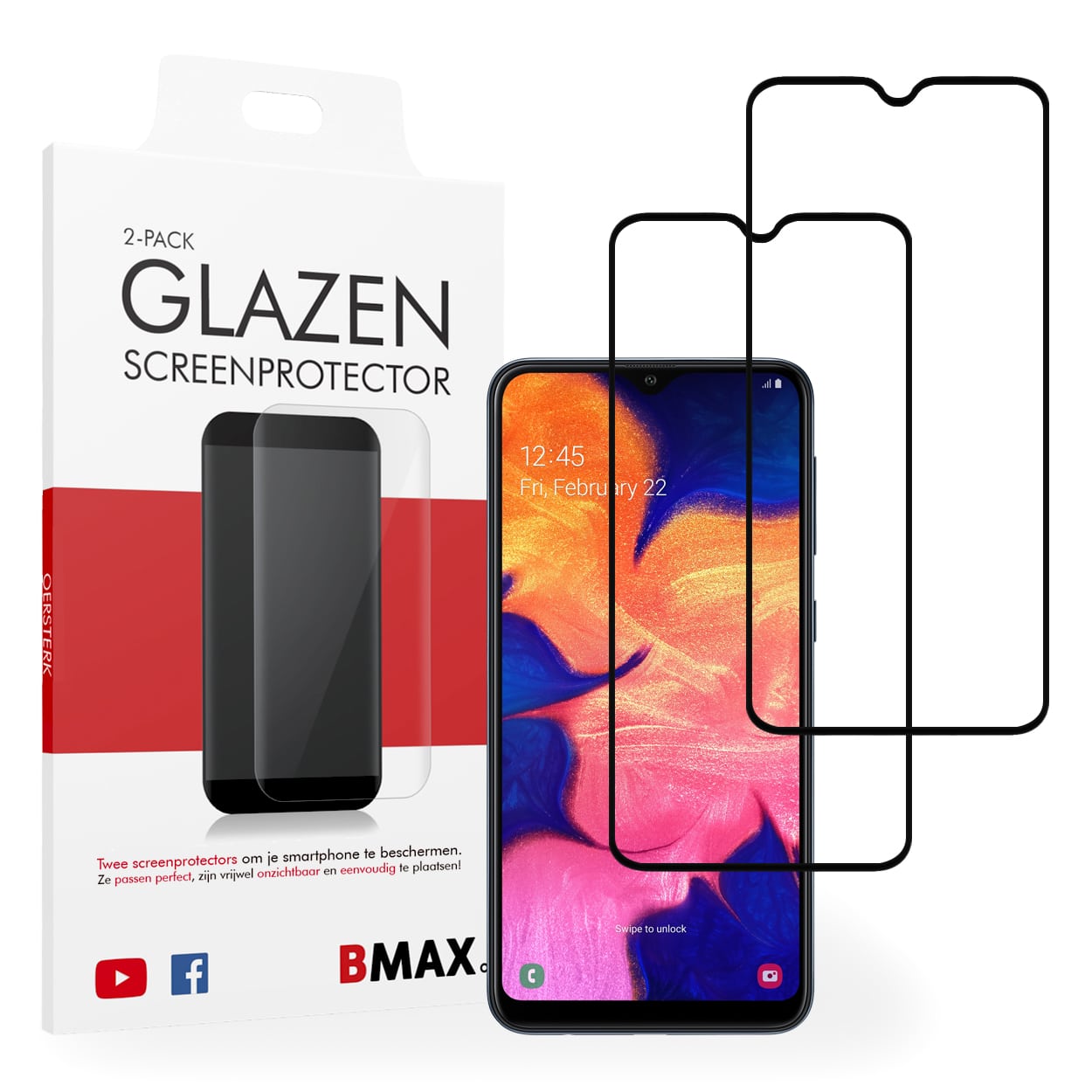 Samsung Galaxy A10 screenprotector