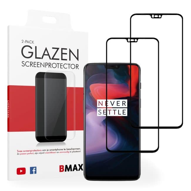 OnePlus 6 Screenprotector full cover