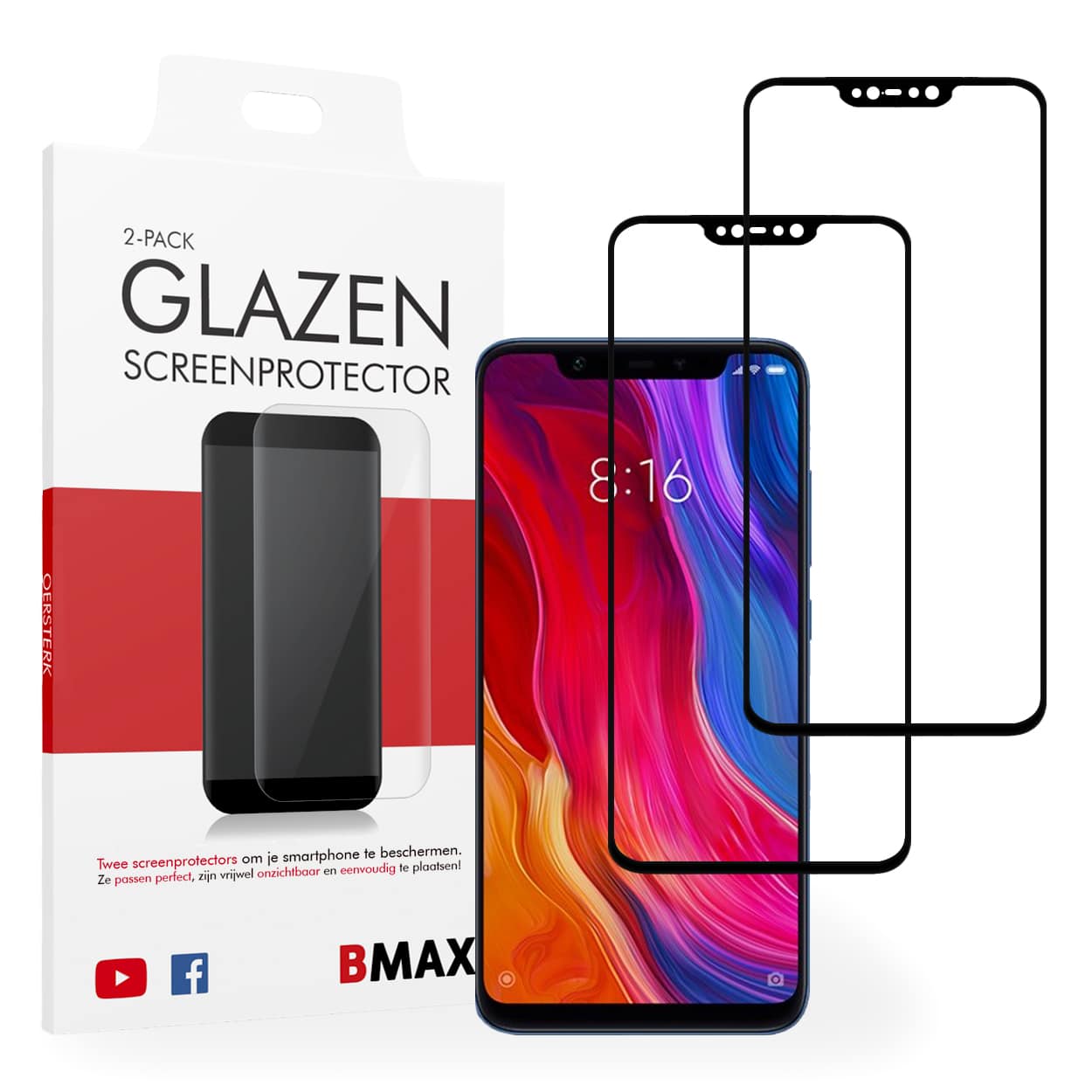 Xiaomi Mi 8 Screenprotector