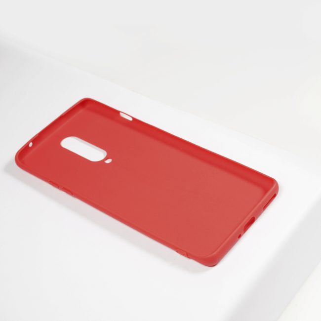 siliconen hoesje rood