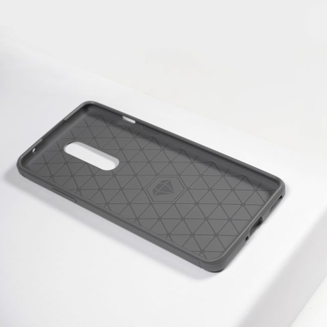 carbon hoesje grijs