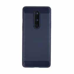 Blauw carbon hoesje OnePlus 8