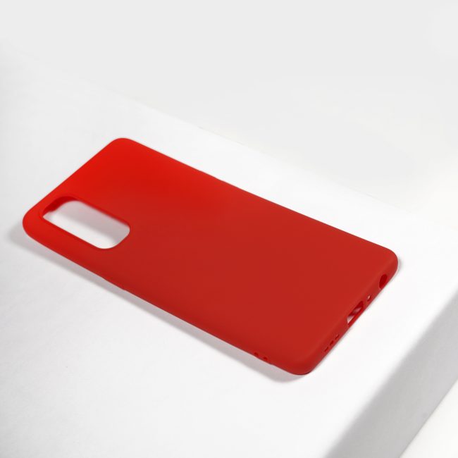 siliconen hoesje rood