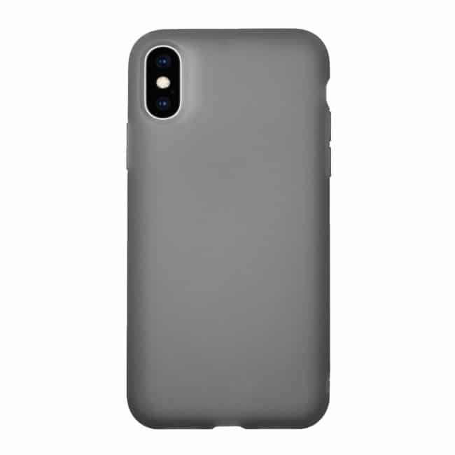 iPhone Xs Max zwart soft case hoesje