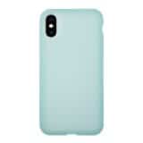 iPhone Xs Max mintgroen soft case hoesje