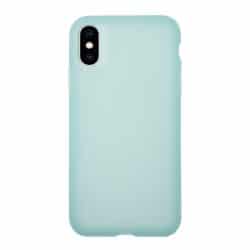 iPhone Xs Max mintgroen soft case hoesje