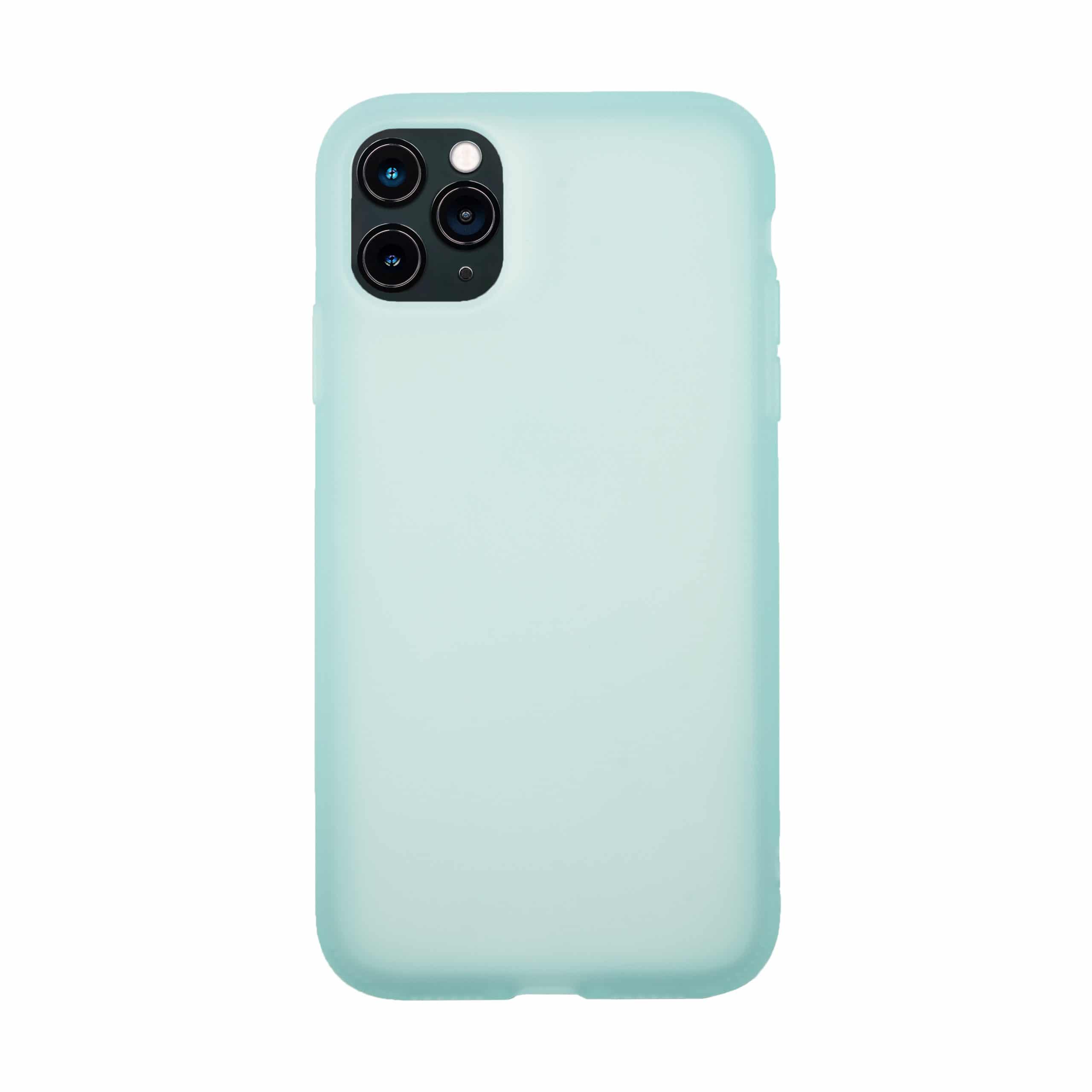 iPhone 11 Pro zwart Liquid latex soft case hoesje