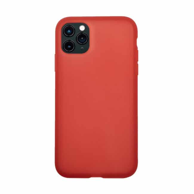 iPhone 11 Pro rood Liquid latex soft case hoesje