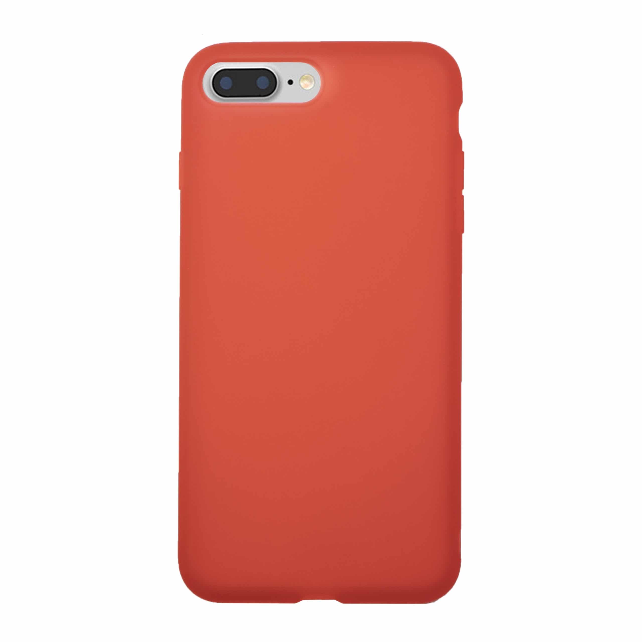 iPhone 7/8 Plus rood soft case hoesje