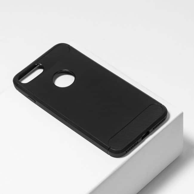 Carbon zwarte hoesje iPhone 8 Plus