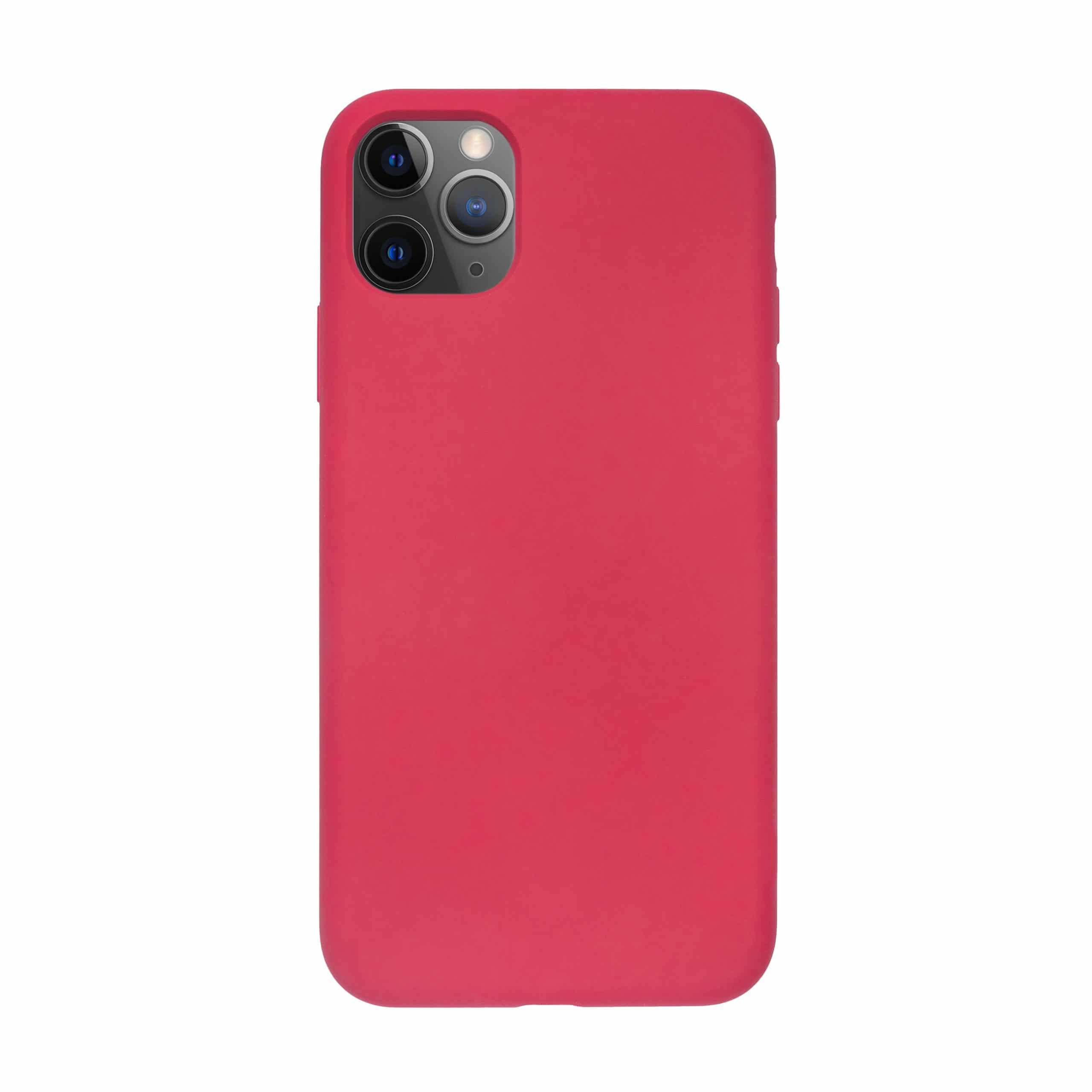 iPhone 11 Pro Max hoesje bordeaux roze