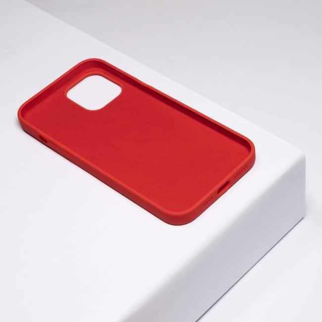 binnenkant hoesje rood