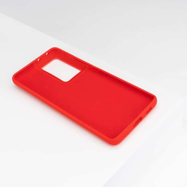 rood hoesje Samsung Galaxy S21 Ultra