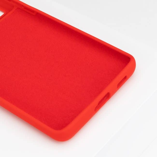 rood hoesje Samsung Galaxy S21 Ultra