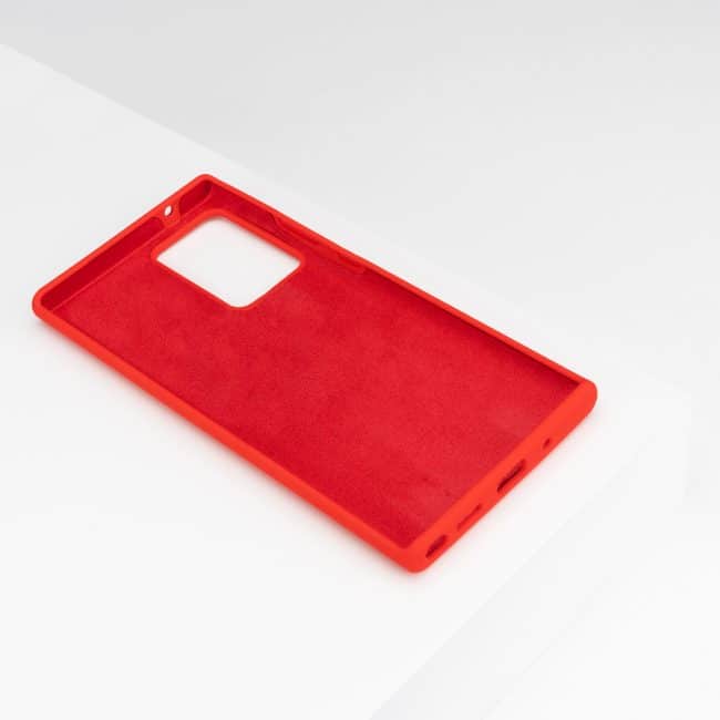 binnenkant hoesje rood