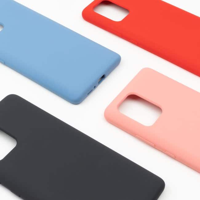 peach hoesje Samsung Galaxy S10 Lite