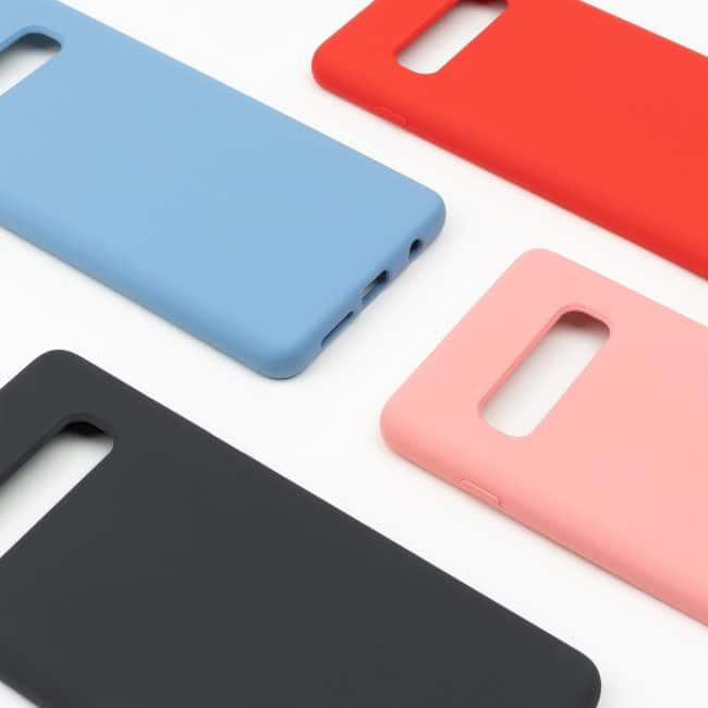 Samsung Galaxy S10 Plus hoesje peach