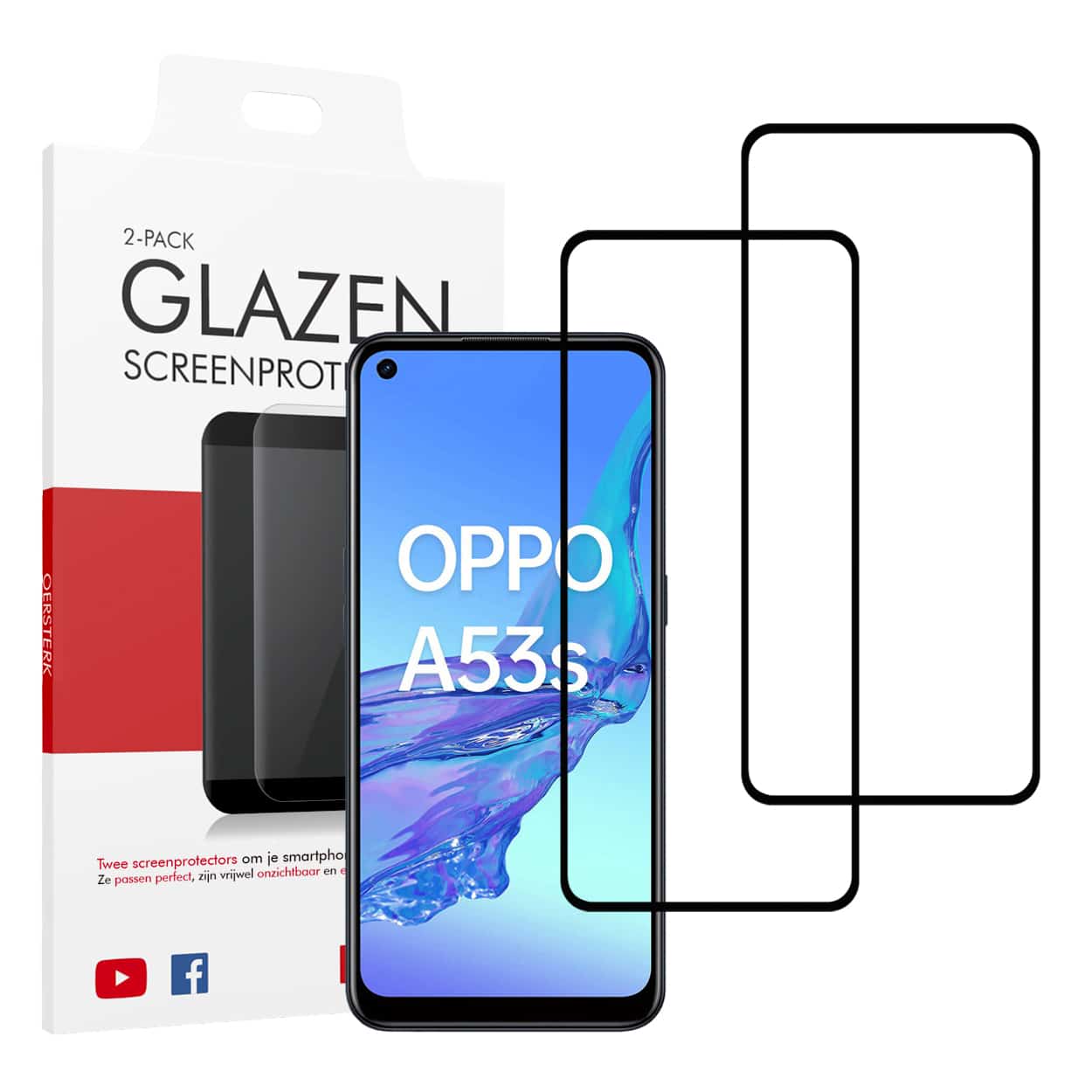 OPPO A53s screenprotectors