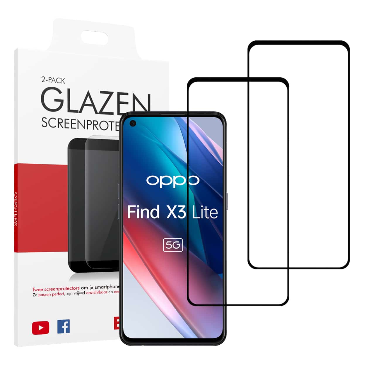 OPPO Find X3 Lite screenprotectors