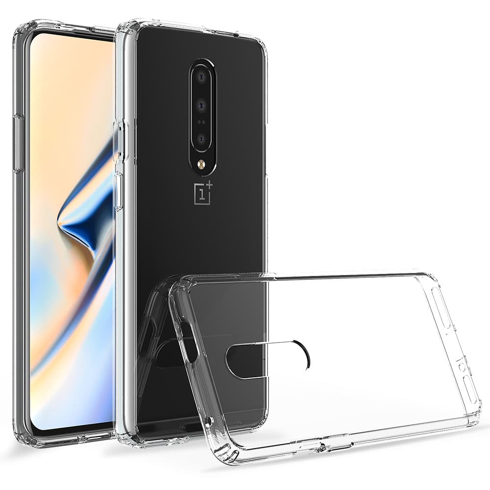 OnePlus 7 Pro transparant hard case telefoonhoesje