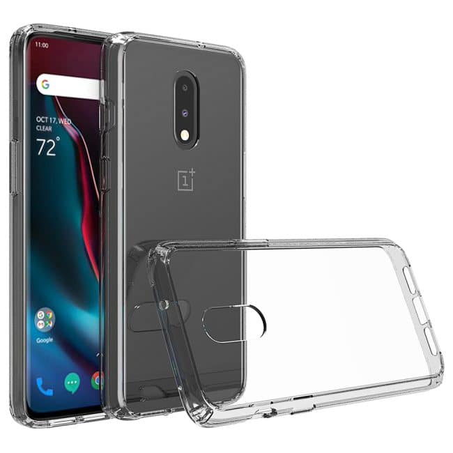 OnePlus 7 transparant hard case telefoonhoesje