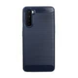 carbon telefoonhoesje OnePlus Nord blauw