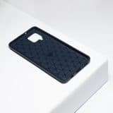 Samsung Galaxy A42 carbon hoesje blauw