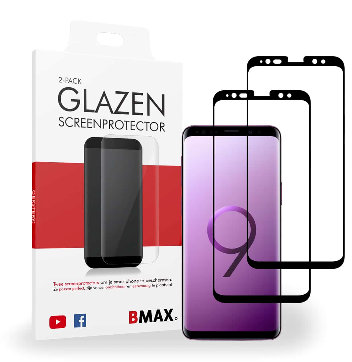 Samsung Galaxy S9 screenprotector