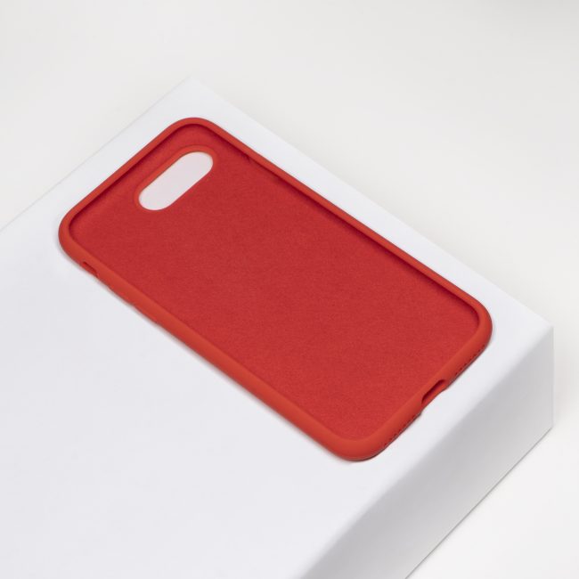 rood siliconen telefoonhoesje iPhone 7/8 Plus