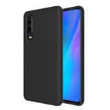 Huawei P30 zwart siliconen hard case hoesje