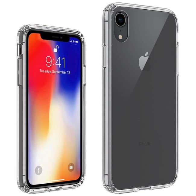 iPhone Xr transparant hard case telefoonhoesje