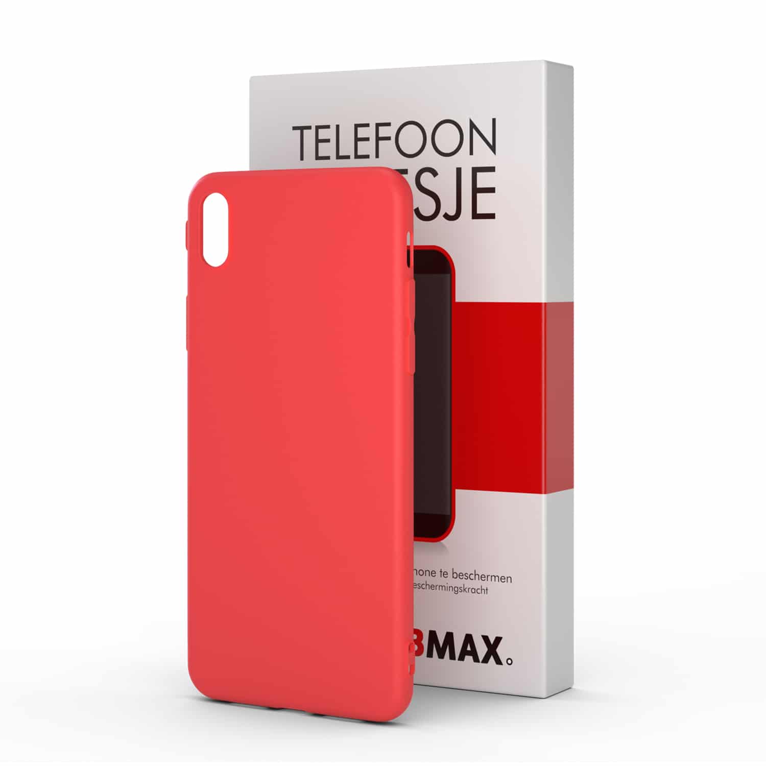 iPhone X / XS Max Rood Essential Hoesje